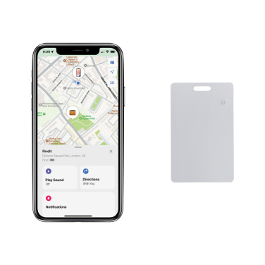 Logo trade corporate gifts image of: Findit RCS rplastic ultra-thin finder card rechargeable