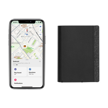 Logotrade advertising products photo of: Seekcard RCS rpolyester card wallet with worldwide locating