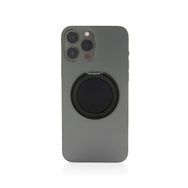Logo trade promotional gift photo of: Terra Magnetic RCS rplastic magnetic phone holder with ring