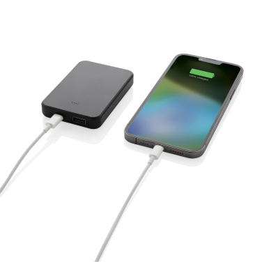 Logo trade promotional items image of: Boostcore RCS recycled plastic powerbank 5.000mAh with USB C
