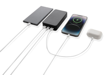 Logotrade promotional giveaways photo of: Boostcore RCS recycled plastic powerbank 20.000mAh USB C