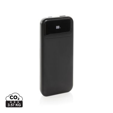 Logotrade promotional merchandise photo of: Turbopack RCS rplastic powerbank 10.000 integrated cables