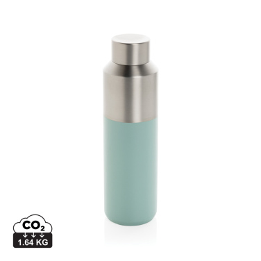 Logo trade corporate gifts image of: Fluid RCS certified recycled steel water bottle 600ml