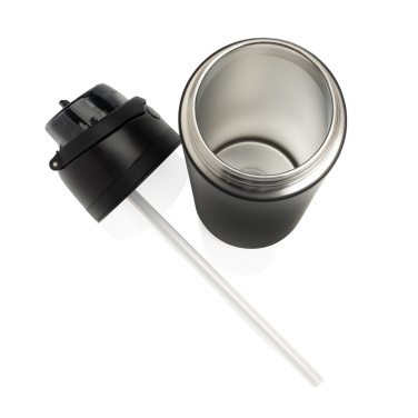 Logo trade business gifts image of: Omni Sip RCS certified re-steel lockable bottle 700ml