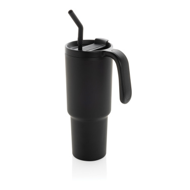 Logo trade promotional giveaways picture of: Graphic 360 RCS certified recycled steel tumbler 900ml