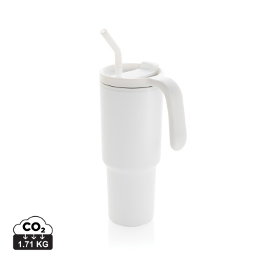 Logo trade promotional items picture of: Graphic 360 RCS certified recycled steel tumbler 900ml