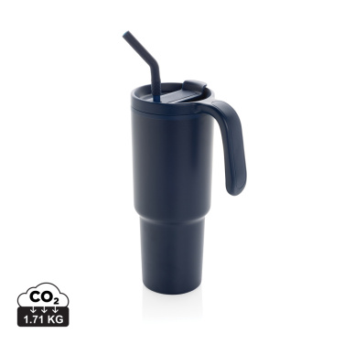 Logotrade promotional gift picture of: Graphic 360 RCS certified recycled steel tumbler 900ml