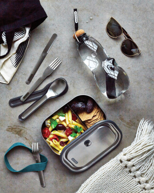 Logo trade promotional giveaway photo of: Black+Blum Cutlery Set
