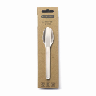 Logo trade promotional giveaway photo of: Black+Blum Cutlery Set