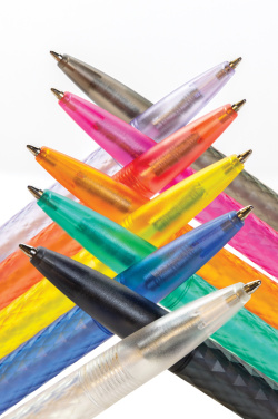 Logo trade promotional item photo of: X3 GRS recycled PC plastic pen frosted