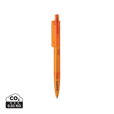 Logotrade advertising products photo of: X3 GRS recycled PC plastic pen frosted
