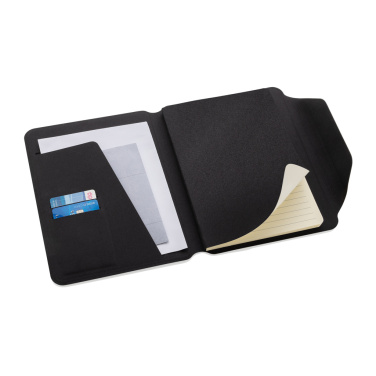 Logotrade promotional merchandise photo of: Teri AWARE™ RPET and walnut A5 portfolio