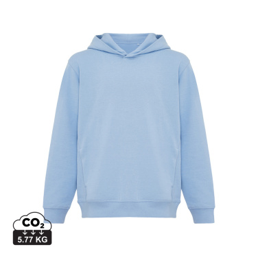Logotrade promotional gift picture of: Iqoniq Yengo kids recycled cotton hoodie with sidepockets
