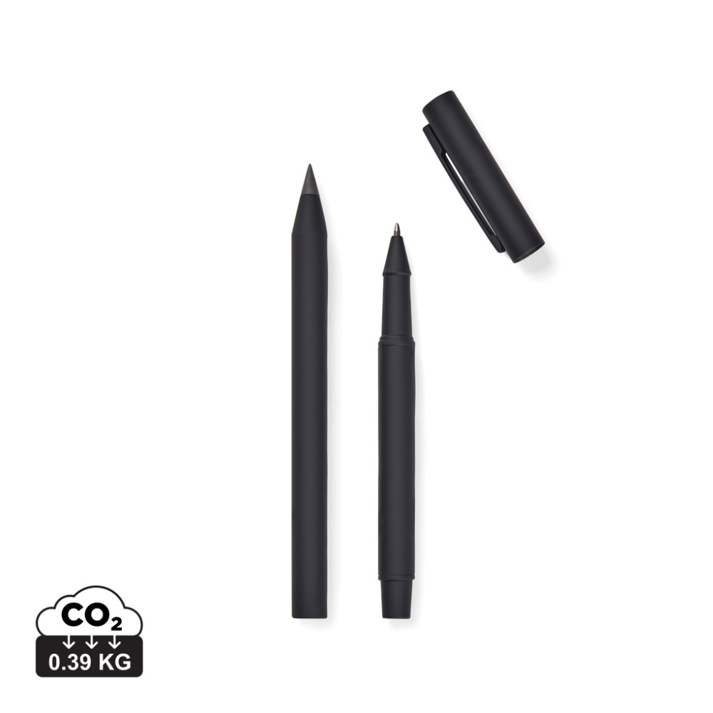 Logotrade promotional product picture of: VINGA Baltimore RCS pen set