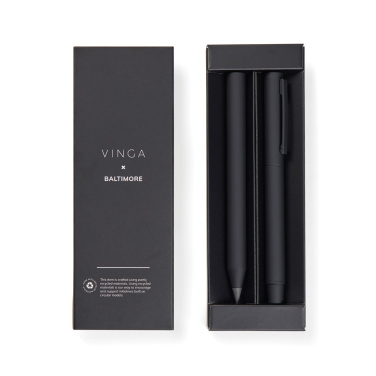 Logotrade promotional items photo of: VINGA Baltimore RCS pen set