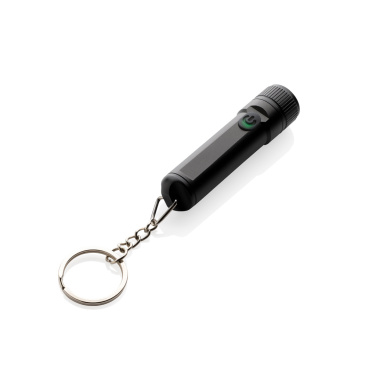 Logo trade advertising products image of: Gear X rechargeable ultra bright keychain torch