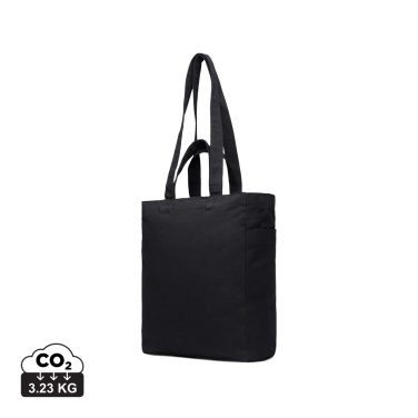 Logo trade promotional merchandise picture of: VINGA Hilo AWARE™ recycled canvas zip tote
