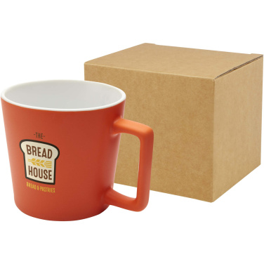 Logo trade promotional products image of: Cali 370 ml ceramic mug with matt finish