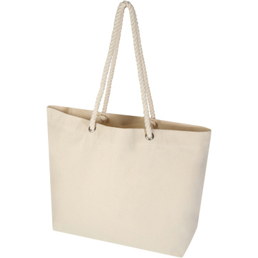 Logo trade promotional product photo of: Florida 270 g/m² GRS recycled beach tote bag 18L