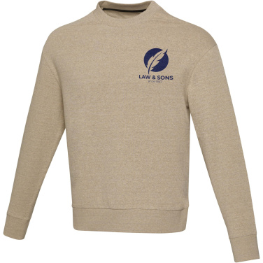 Logo trade corporate gift photo of: Jet unisex Aware™ recycled crewneck sweater