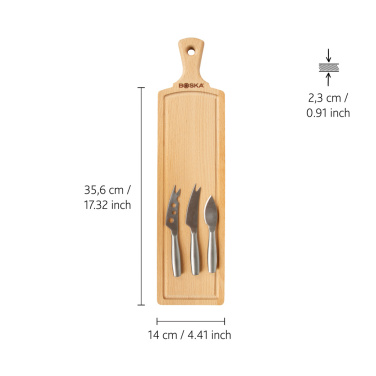 Logo trade promotional merchandise image of: BOSKA Cheese Set Amigo