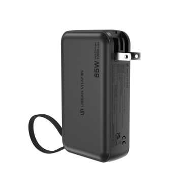 Logo trade promotional products picture of: Urban Vitamin Eureka hybrid GANcharger 10000mah powerbank65W