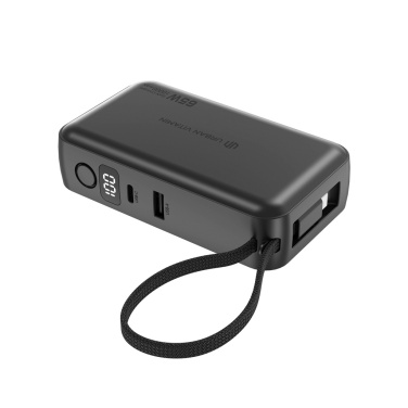 Logotrade promotional giveaway picture of: Urban Vitamin Eureka hybrid GANcharger 10000mah powerbank65W