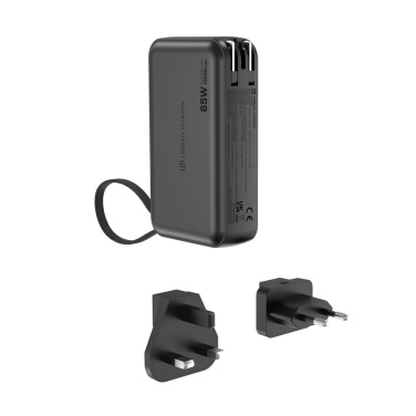 Logotrade promotional item picture of: Urban Vitamin Eureka hybrid GANcharger 10000mah powerbank65W