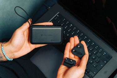 Logotrade advertising product picture of: Urban Vitamin Eureka hybrid GANcharger 10000mah powerbank65W