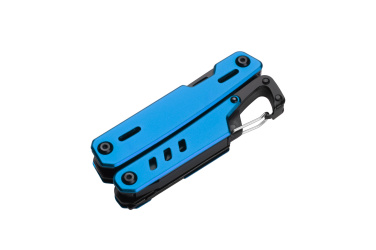 Logo trade business gifts image of: Multitool NOBLE Schwarzwolf