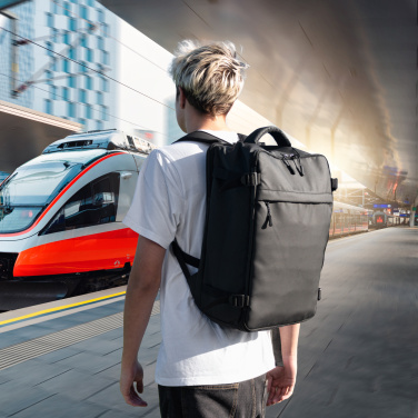 Logo trade promotional products image of: Backpack PALUDI Schwarzwolf
