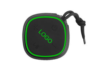 Logotrade promotional items photo of: Bluetooth speaker HERMON Schwarzwolf