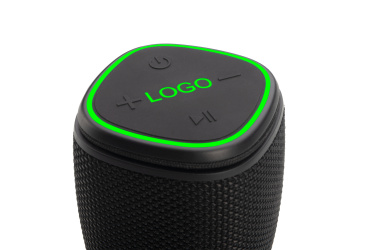 Logotrade promotional giveaways photo of: Bluetooth speaker HERMON Schwarzwolf