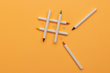 Logotrade promotional item picture of: Micki GRS infinity 6pc colouring pencil set