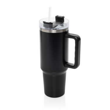 Logotrade advertising product image of: Stadley RCS recycled steel tumbler 1200ML