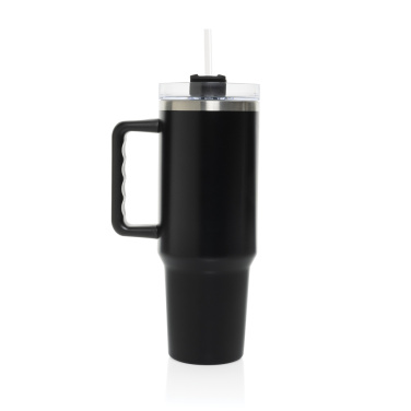 Logotrade promotional giveaway image of: Stadley RCS recycled steel tumbler 1200ML