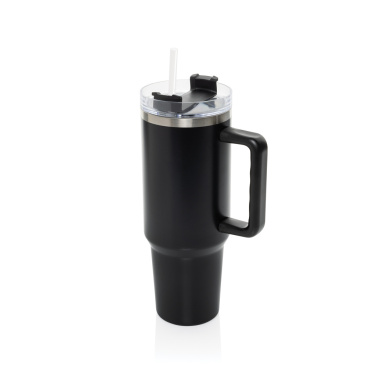 Logotrade promotional product image of: Stadley RCS recycled steel tumbler 1200ML