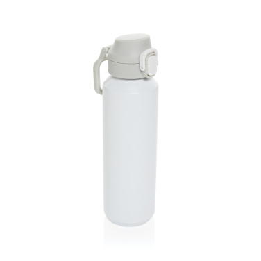 Logotrade promotional merchandise picture of: Via RCS Re-steel lockable sport bottle 600ML