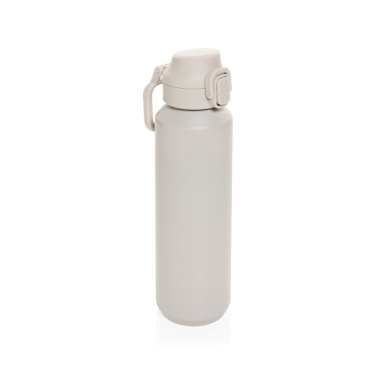 Logotrade promotional merchandise image of: Via RCS Re-steel lockable sport bottle 600ML