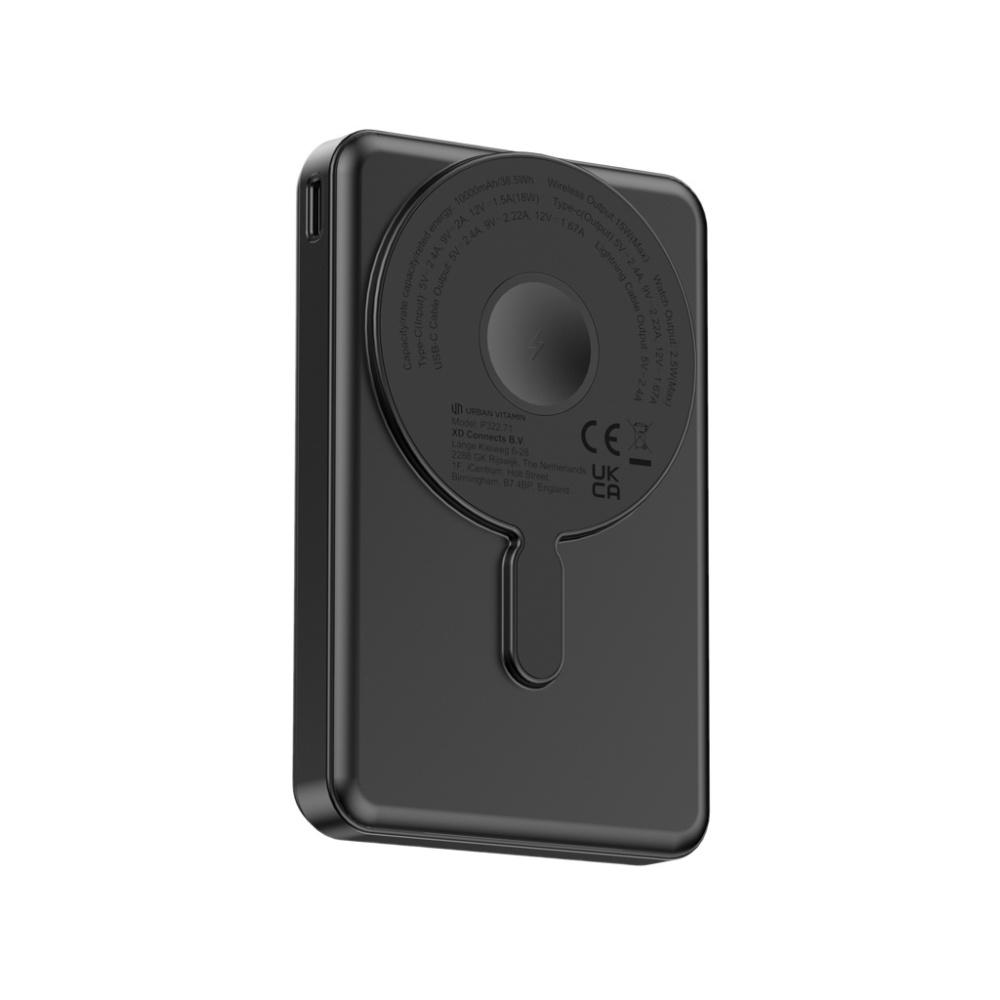 Logotrade promotional merchandise photo of: Urban Vitamin Delano 5in1 10,000mah 20WPD magnetic powerbank