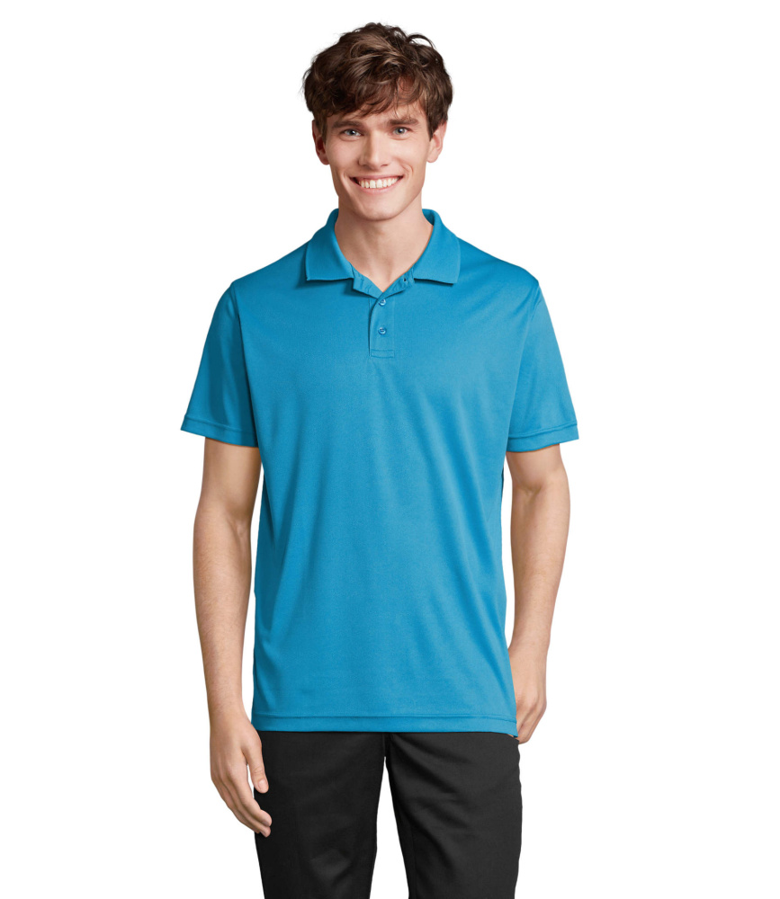 Logo trade promotional products picture of: PITCHER UNISEX POLO