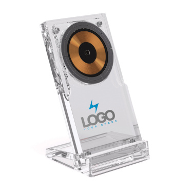 Logo trade promotional giveaways image of: Magcharge 15W magnetic wireless charging stand