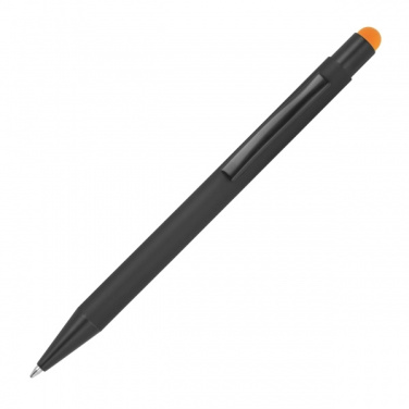 Logo trade promotional merchandise image of: Metal ballpoint pen with touch function Ohara