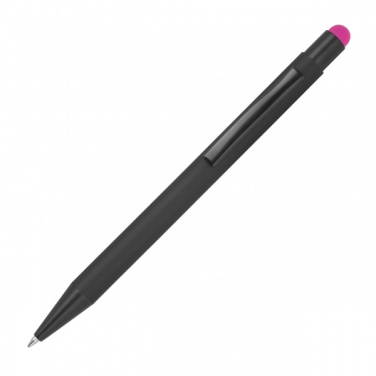 Logo trade promotional product photo of: Metal ballpoint pen with touch function Ohara