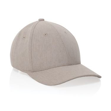 Logo trade promotional items picture of: Milo AWARE™ recycled heather 6 panel cap 200gr