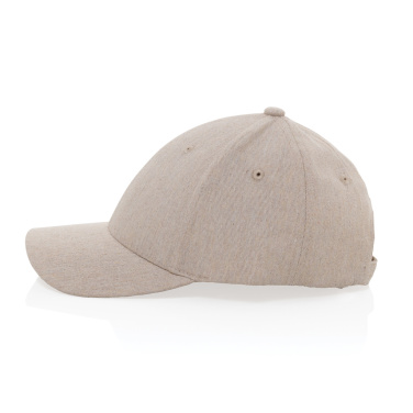 Logo trade promotional items picture of: Milo AWARE™ recycled heather 6 panel cap 200gr