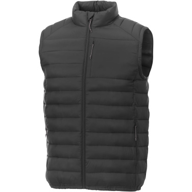 Logo trade business gift photo of: Pallas men's GRS recycled insulated bodywarmer