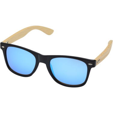 Logo trade promotional merchandise picture of: Hue sunglasses with bamboo temples