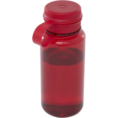 Logo trade business gifts image of: Ryder 900 ml RCS certified RPET sport bottle with multi-function lid