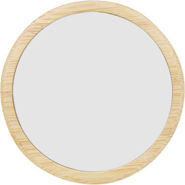 Logo trade promotional gifts image of: Lustre bamboo mirror